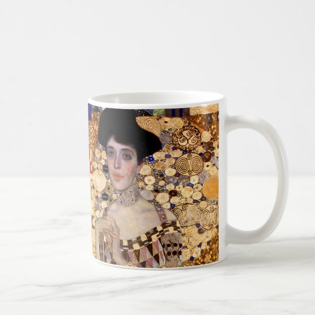 Mug Portrait de Gustav Klimt représentant Adele Bloch  (Droite)