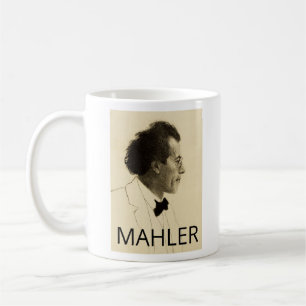 Mug Portrait de Gustav Mahler (1902)