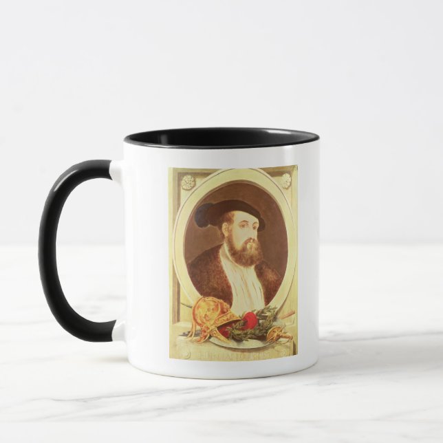Mug Portrait de Hernan Cortes (Gauche)