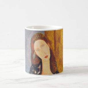 Mug Portrait de Jeanne Hebuterne par Amedeo Modigliani
