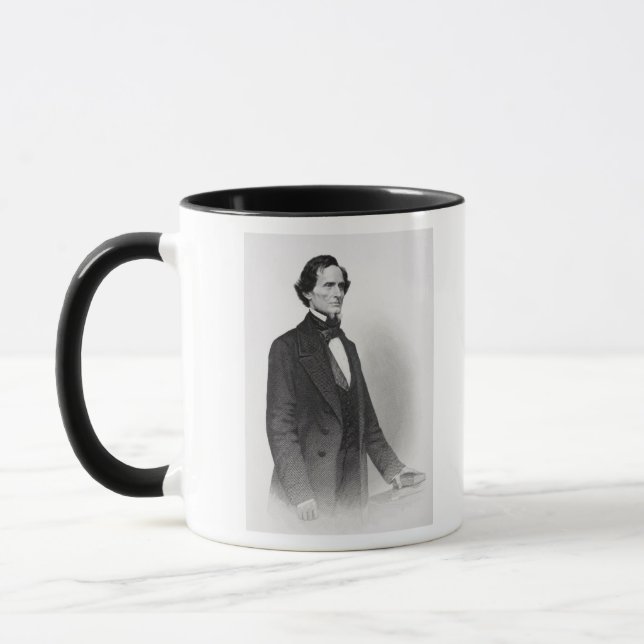 Mug Portrait de Jefferson Davis (Gauche)