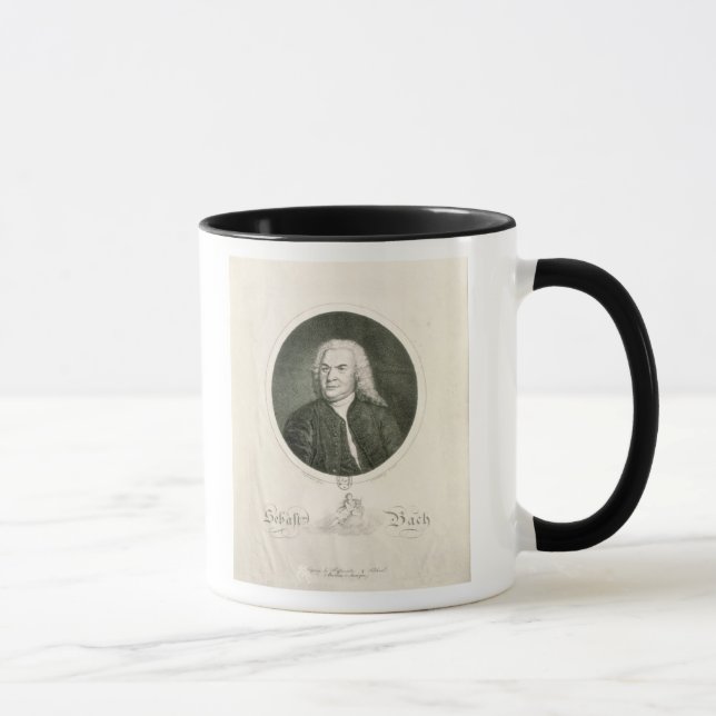 Mug Portrait de Johann Sebastian Bach (Droite)