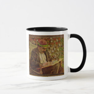 Mug Portrait de John Maynard Keynes (1883-1946) (huile