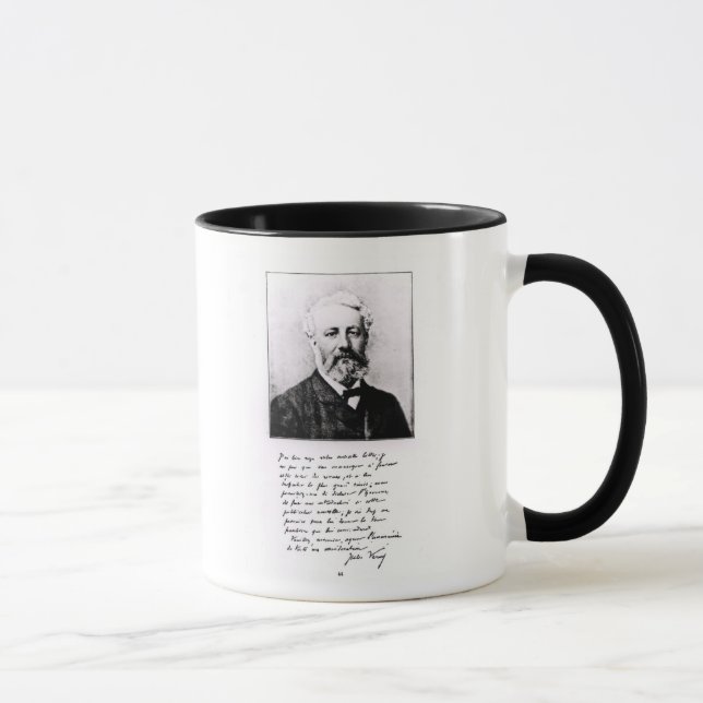 Mug Portrait de Jules Verne (Droite)