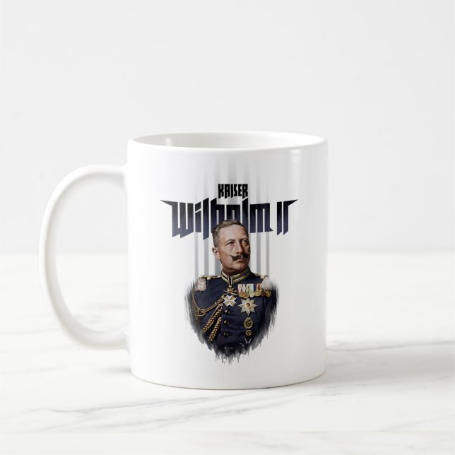 Mug Portrait de Kaiser Wilhelm II (Gauche)