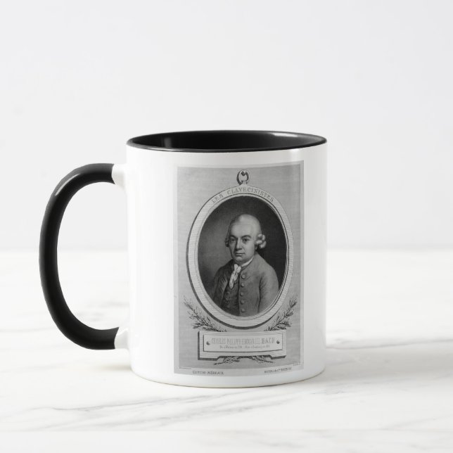 Mug Portrait de Karl Philipp Emmanuel Bach (Gauche)