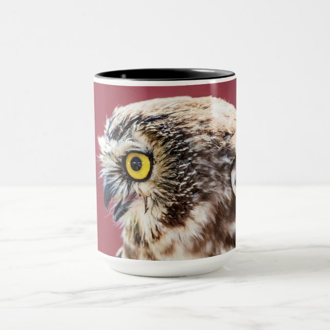 Mug Portrait de la Chouette du Nord (Centre)