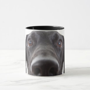 Mug Portrait de la collection Black Labrador