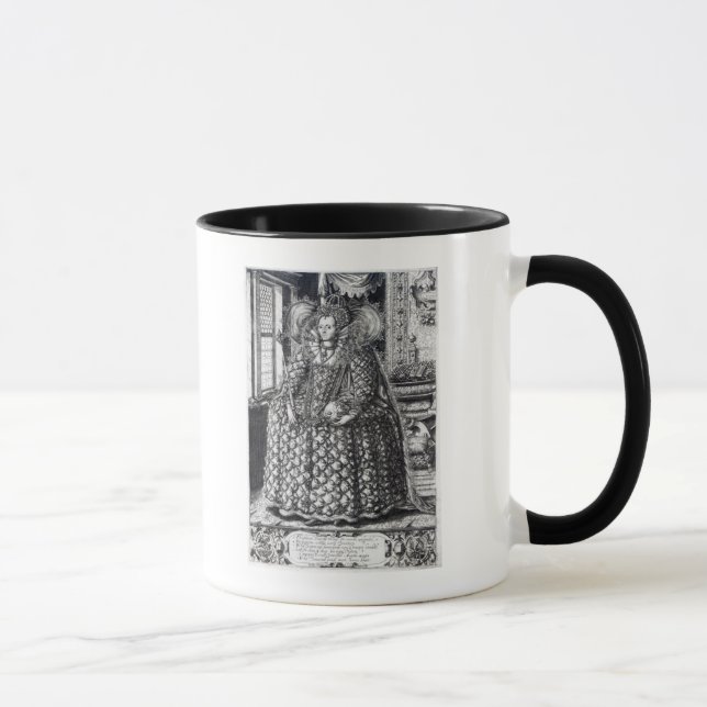 Mug Portrait de la Reine Elizabeth I (Droite)