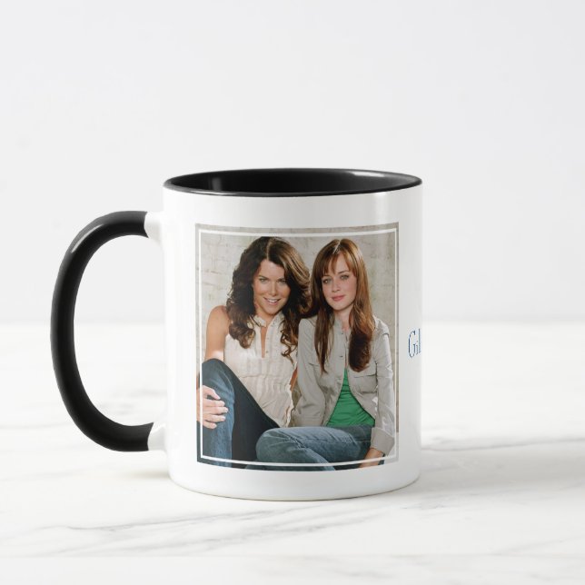Mug Portrait de Lorelai et Rory assis (Gauche)