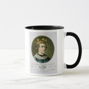 Mug Portrait de Louis VIII, appelé "Le Lion", roi de