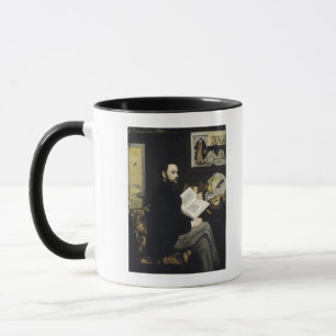 Mug Portrait de Manet   d'Emile Zola 1868