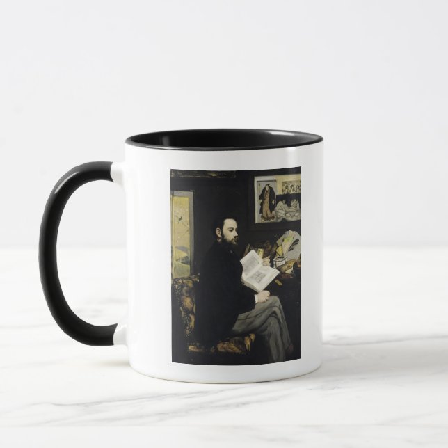 Mug Portrait de Manet | d'Emile Zola 1868 (Gauche)