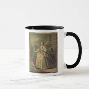 Mug Portrait de Maria Leszczynska 1747