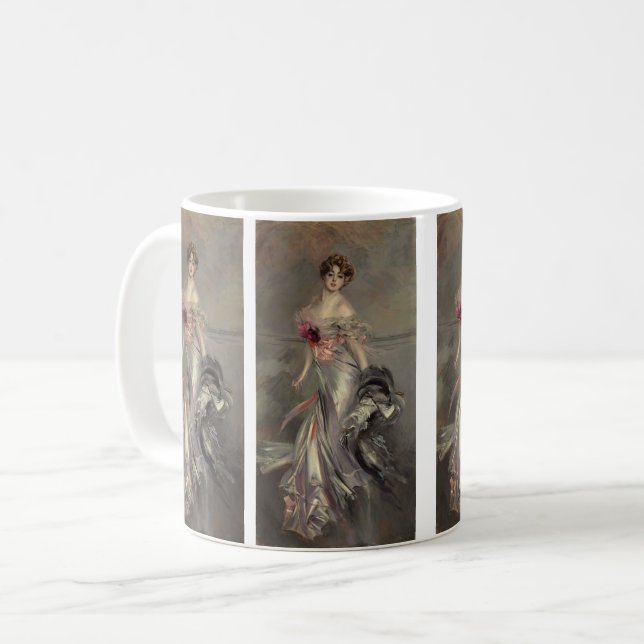 Mug Portrait de Martha Regnier par Giovanni Boldini  (Devant gauche)