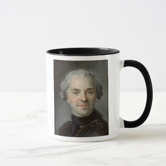 Mug Portrait de Maurice, Comte de Saxe 1747 (Droite)