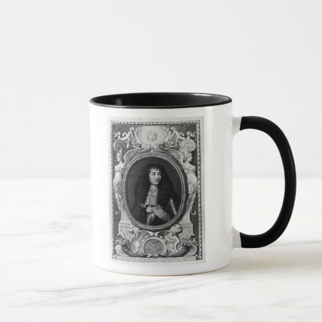 Mug Portrait de médaillon de Louis XIV (Droite)
