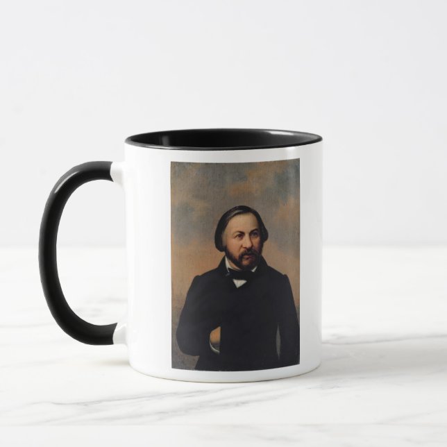 Mug Portrait de Mikhail Ivanovich Glinka, 1850s (Gauche)