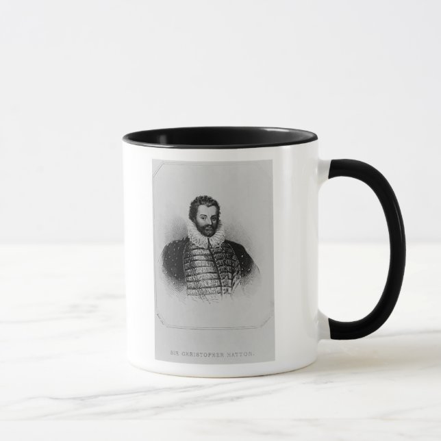 Mug Portrait de monsieur Christopher Hatton (Droite)