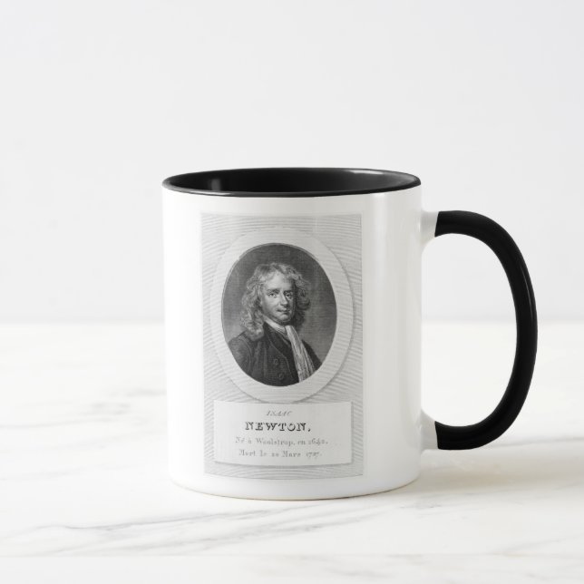 Mug Portrait de monsieur Isaac Newton (Droite)