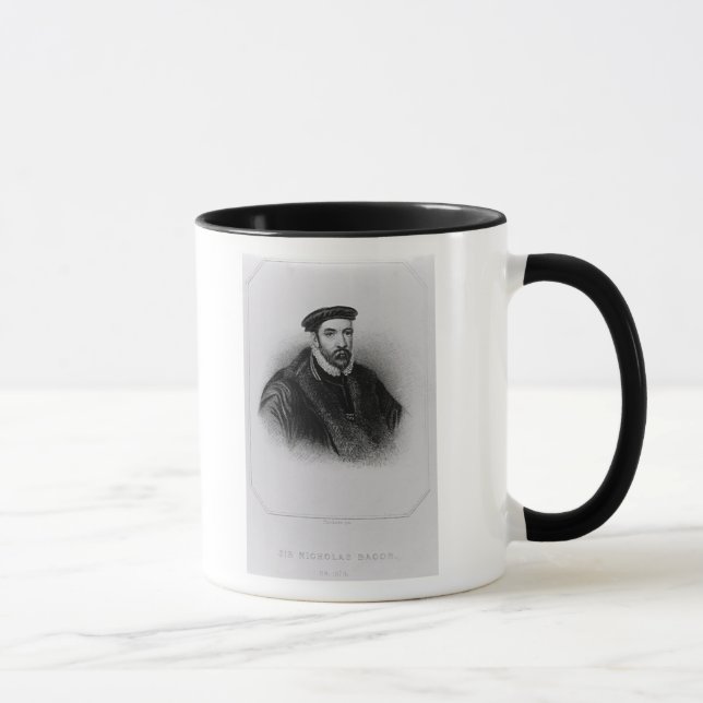 Mug Portrait de monsieur Nicholas Bacon (Droite)