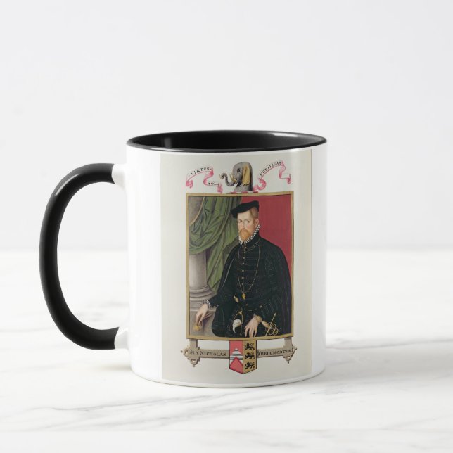 Mug Portrait de monsieur Nicholas Throckmorton (Gauche)