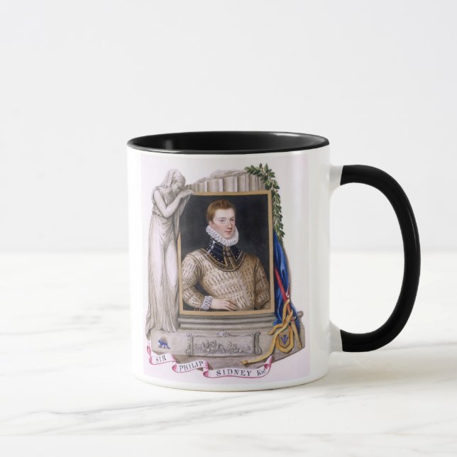 Mug Portrait de monsieur Philip Sidney (1554-86) de (Droite)