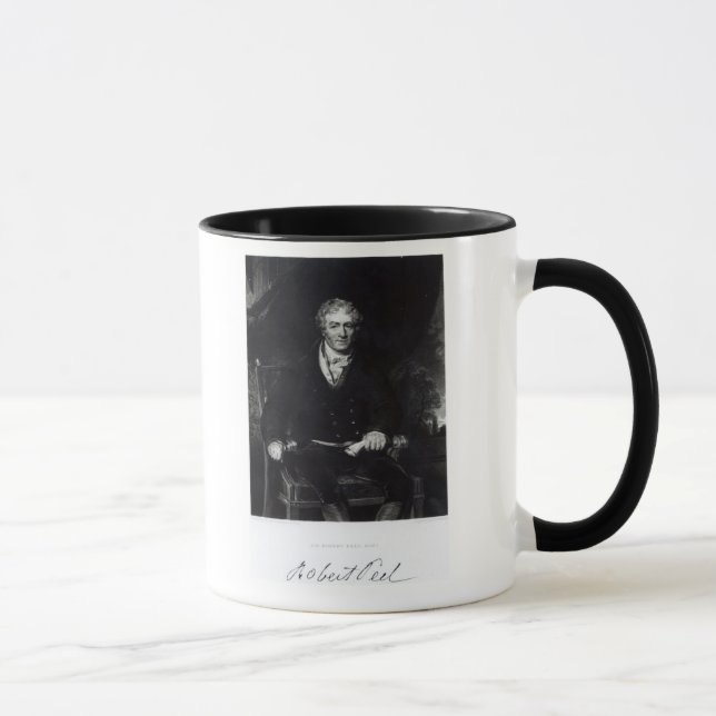 Mug Portrait de monsieur Robert Peel (Droite)