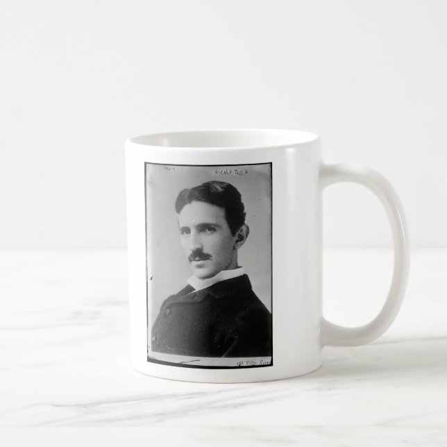 Mug Portrait de Nikola Tesla (Droite)