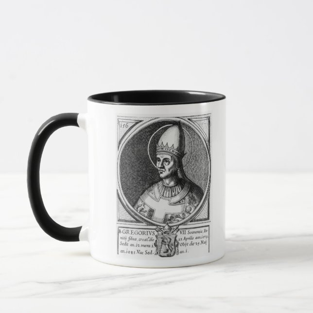 Mug Portrait de pape Gregory VII (Gauche)