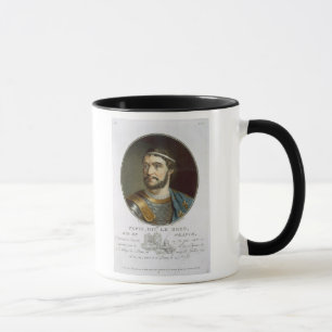 Mug Portrait de Pepin, appelé "Le Bref", roi de franc