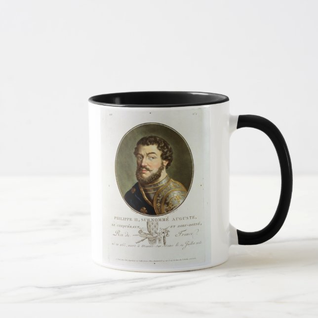 Mug Portrait de Philip II, appelé Augustus, roi de (Droite)
