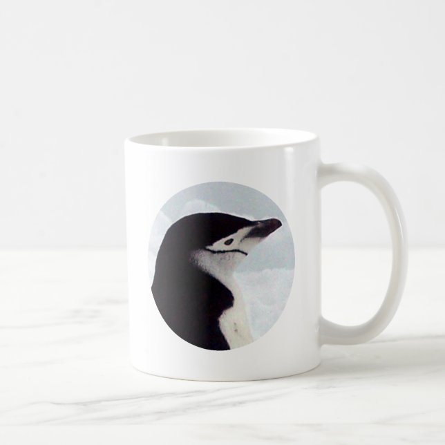 Mug Portrait de pingouin de jugulaire (Droite)