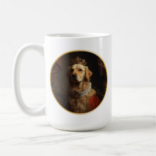 Mug Portrait de reine Renaissance Golden Retriever