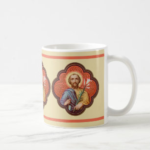 Mug Portrait de Saint-Joseph dans un octofoil (TF 02)