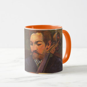 Mug Portrait de Schneklud Joueur par Paul Gauguin
