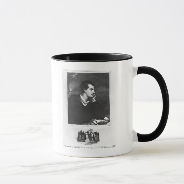 Mug Portrait de seigneur Byron (Droite)