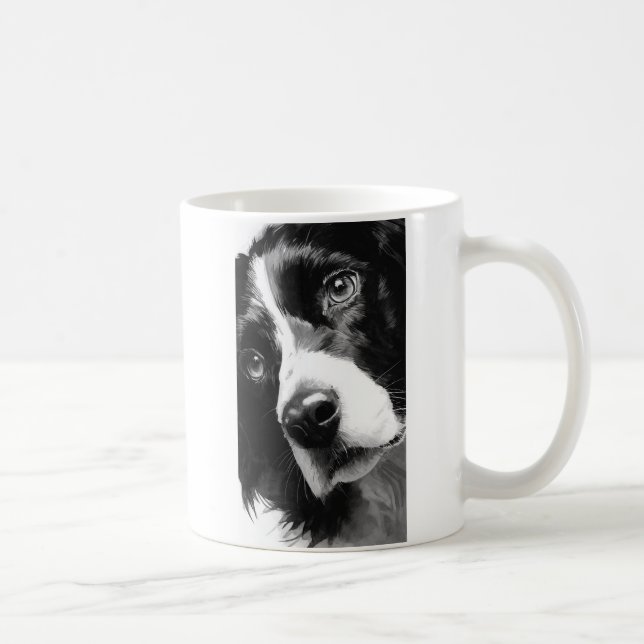 Mug portrait de springer spaniel anglais (Droite)