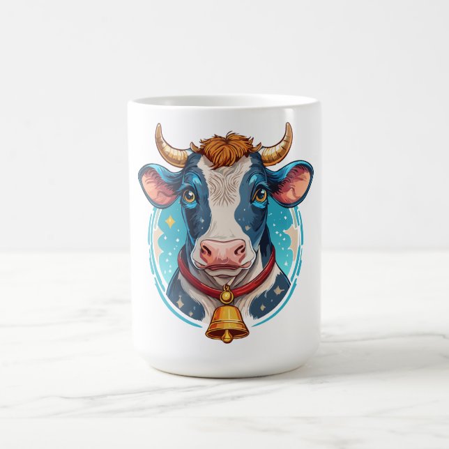 Mug Portrait de tête de vache (Centre)