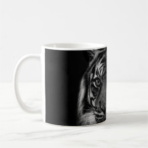 MUG PORTRAIT DE TIGRE À BW