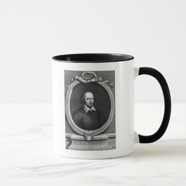 Mug Portrait de William Shakespeare 1719 (Droite)