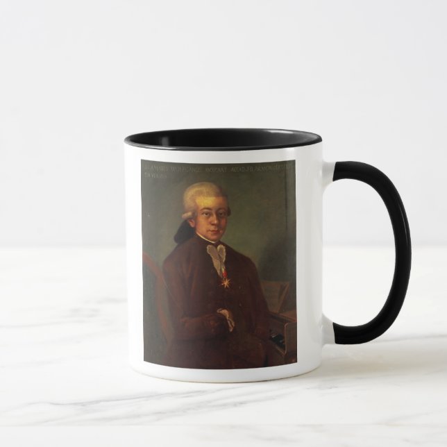 Mug Portrait de Wolfgang Amadeus Mozart 2 (Droite)