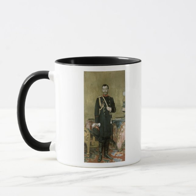 Mug Portrait d'empereur Nicholas II 1895 (Gauche)
