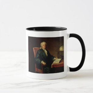 Mug Portrait d'Isaac Newton, c.1726