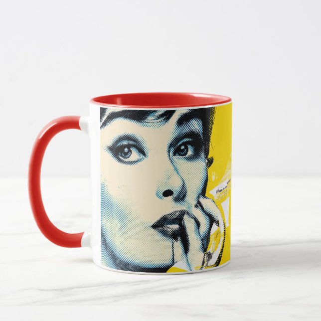 Mug Portrait double dans l'art pop  (Gauche)