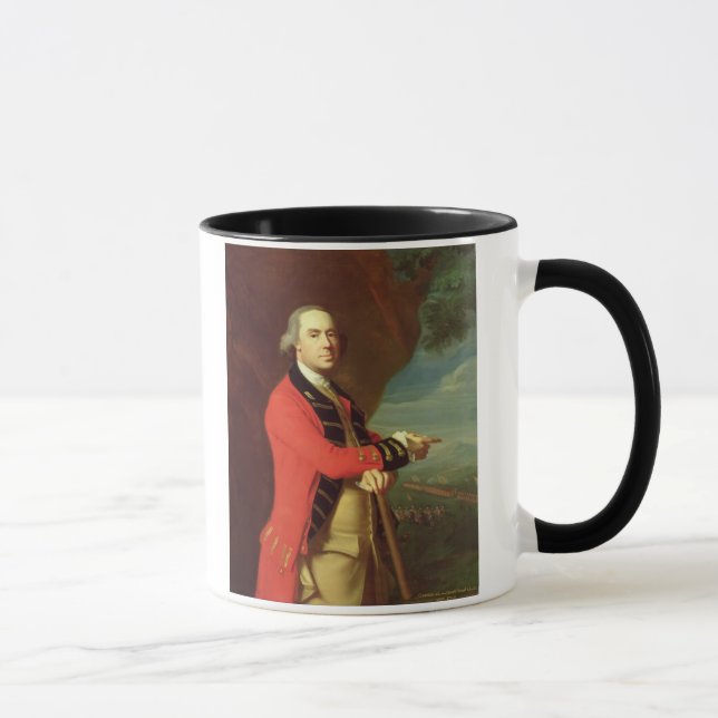 Mug Portrait du Général Thomas Gage, c.1768 (huile sur (Droite)