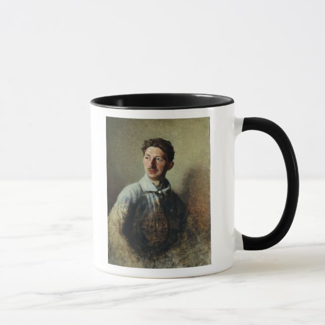 Mug Portrait du poète Sergey Gorodetsky 1909 (Droite)