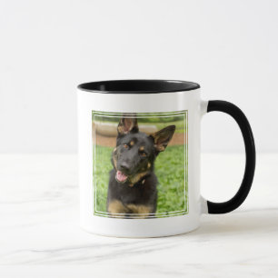 Mug Portrait d'un berger allemand