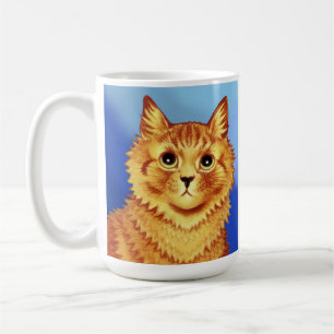Mug Portrait d'un chat orange par Louis Wain