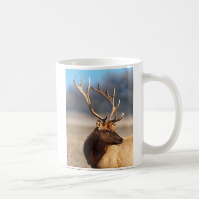 Mug Portrait d'un élan mâle superbe (Droite)